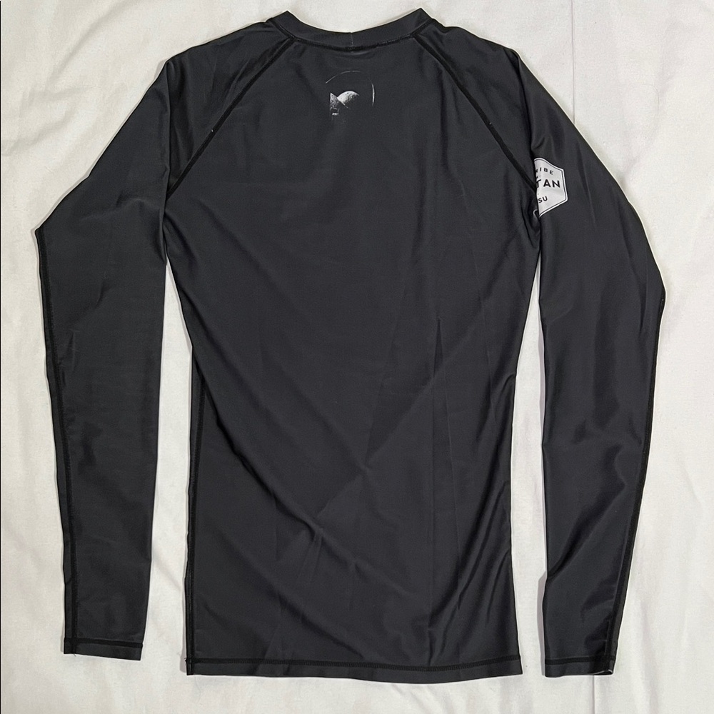 War Tribe Black Long-Sleeve Rash Guard - Picture 3 of 3